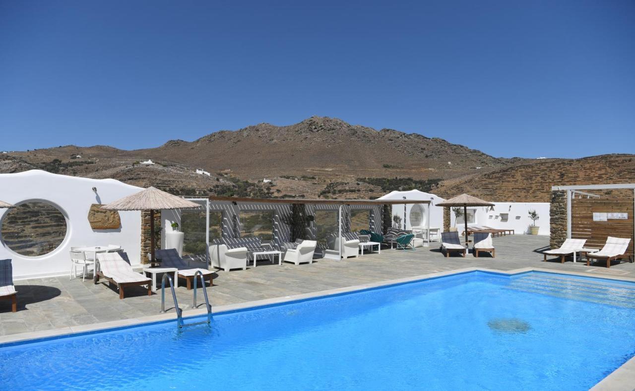 Glafki Hotel Tinos Панормос Екстер'єр фото